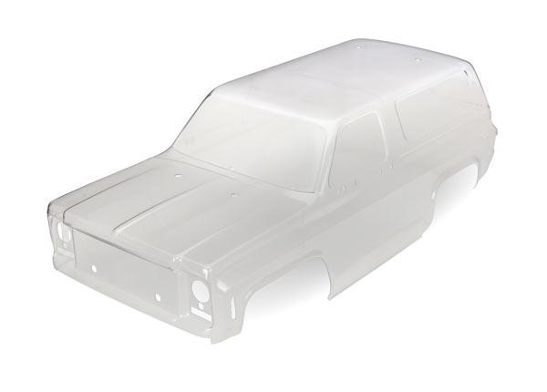 Traxxas - Body, Chevrolet Blazer (1979) (clear, requires painting)/ decals/ window masks (TRX-8130)