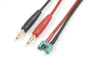 Laadkabel mpx gold connector, silicone kabel 16awg