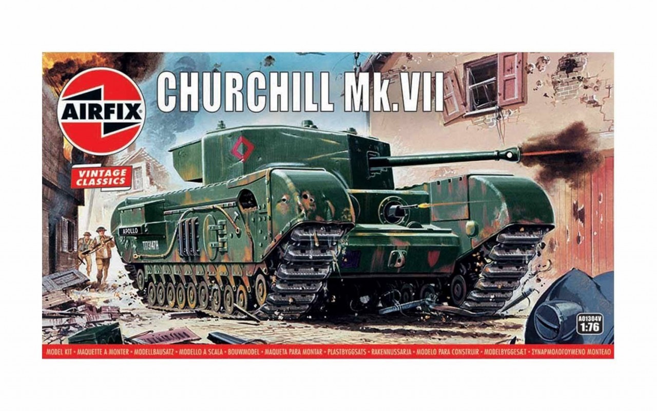 Airfix 1/76 Churchill Mk.VII afbeelding