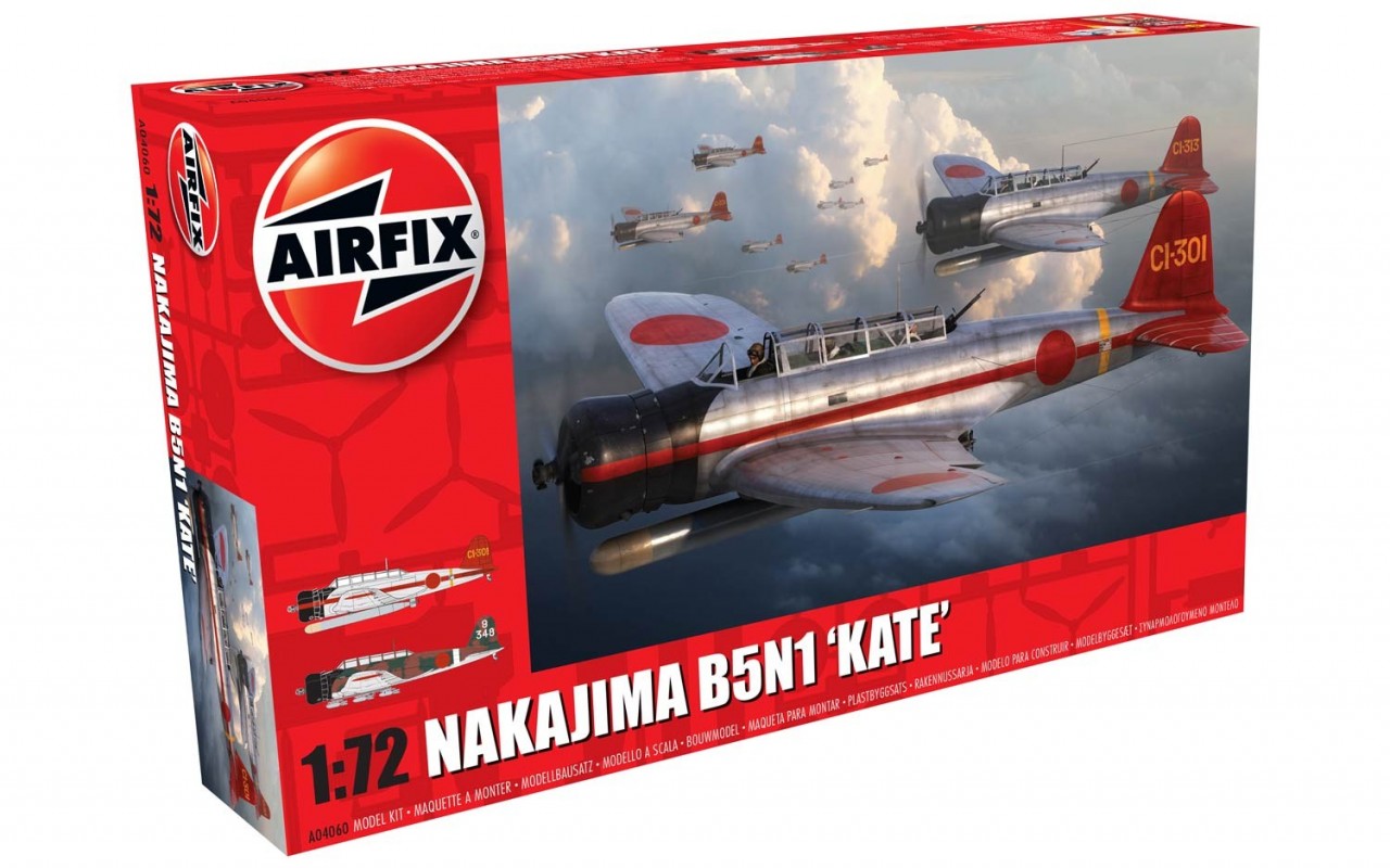 Bouwpakket Airfix 1/72 Nakajima B5N1 "Kate"