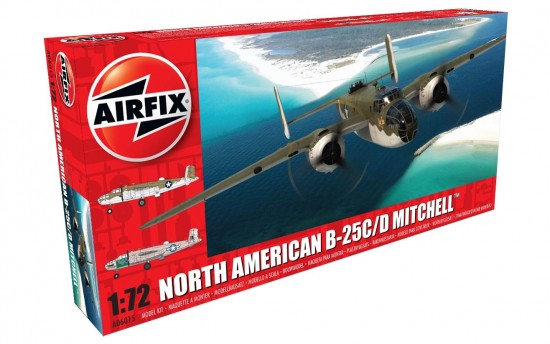 Airfix 1/72 North American B-25C/D Mitchell afbeelding