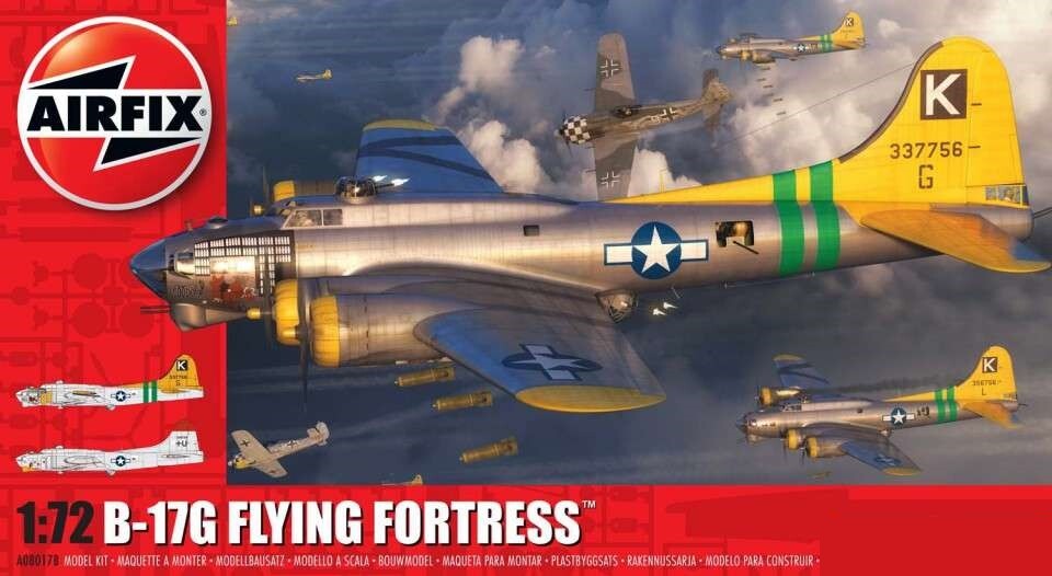Airfix 1/72 Boeing B-17G Flying Fortress afbeelding
