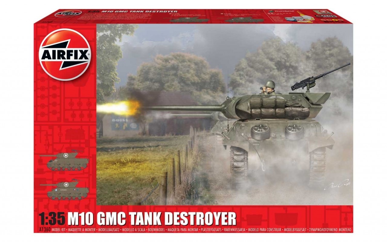 Airfix 1/35 M10 GMC Tank Destroyer afbeelding