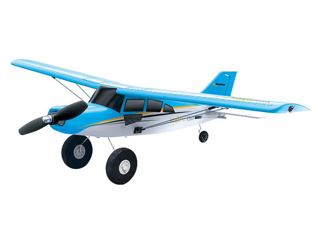 Kootai Maule 512mm 4CH met Gyro RTF - Blauw