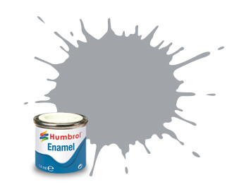 Humbrol Enamel NR.166 Light Aircraft Grey Satin - 14ml