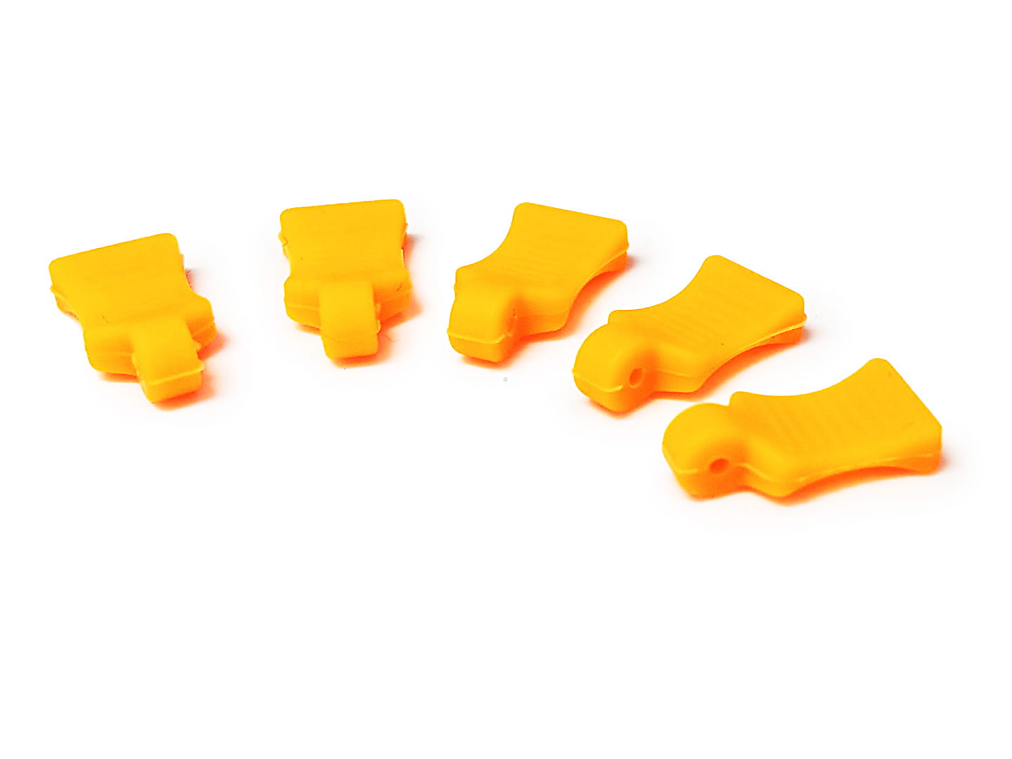 Absima - Rubber body clips holder neon orange (2440055)