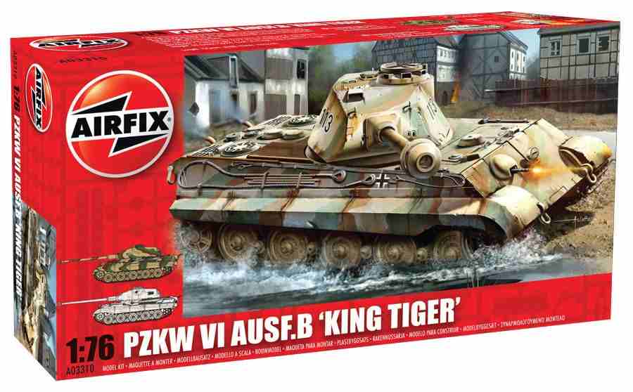 Airfix 1/76 Pzkw VI Ausf.b King Tiger