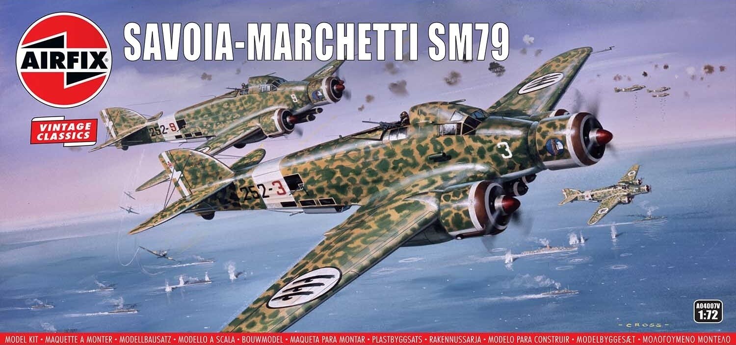 Airfix 1/72 Savoia Marchetti SM79 afbeelding