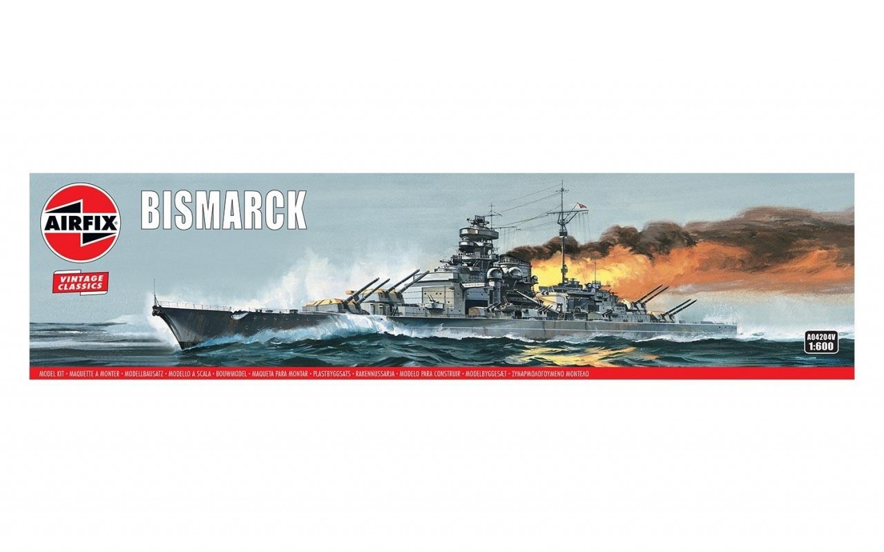 Airfix 1/600 Bismarck afbeelding