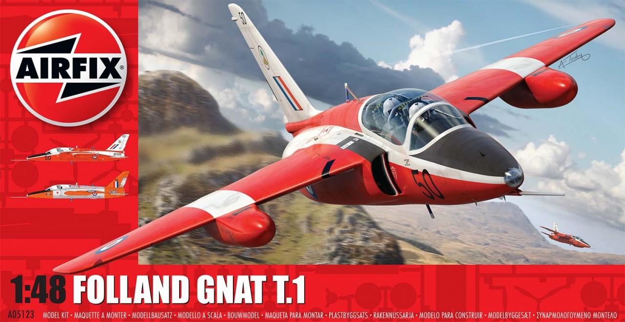 Airfix 1/48 Folland Gnat T.1