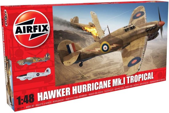 Airfix 1/48 Hawker Hurricane Mk.1 Tropical afbeelding