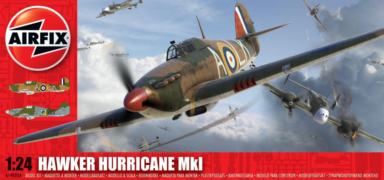 Airfix 1/24 Hawker Hurrican Mkl