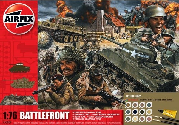 Airfix 1/76 D-Day Battlefront model-set afbeelding