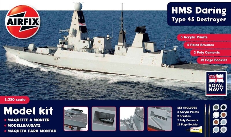 Airfix 1/350 HMS Daring