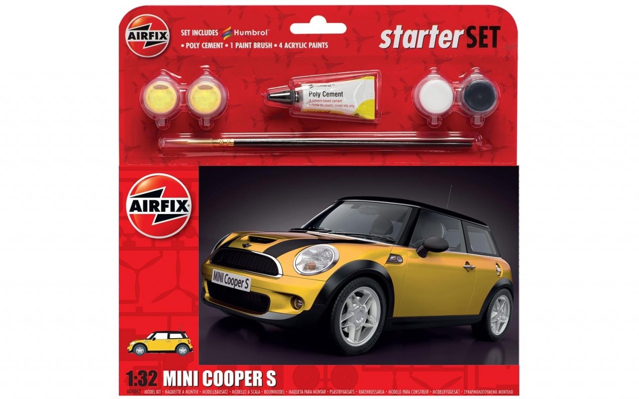 Airfix 1/32 Mini Cooper S Start Set