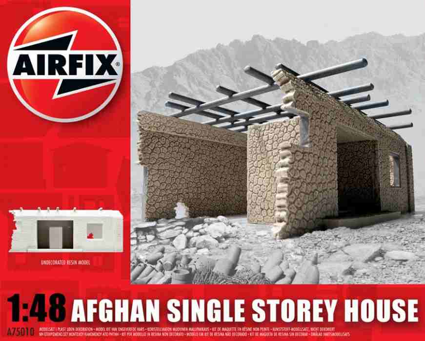Airfix 1/48 Afgan Single Storey House afbeelding