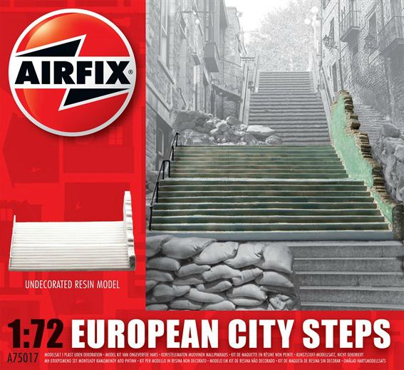 Airfix 1/72 European City Steps afbeelding