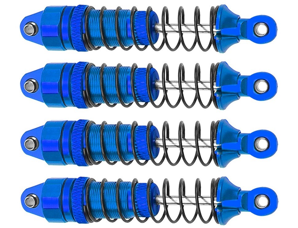Schokdempers (4) voor de Arrma 1/18 Grom (Mojave, Typhon, Granite) - Blauw afbeelding
