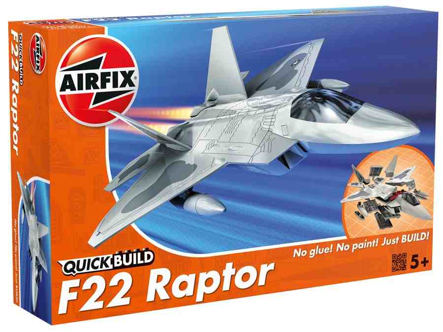 Airfix F22 Raptor (quick build) afbeelding