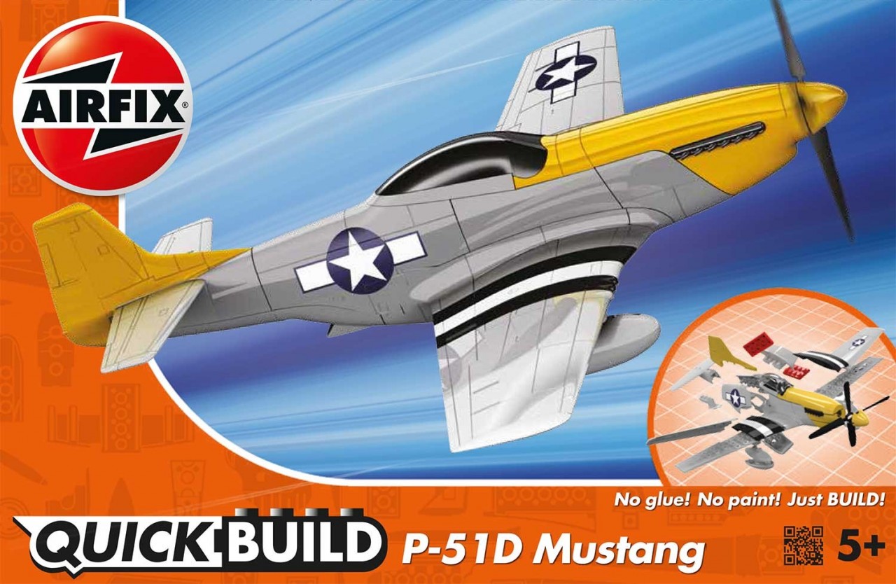 Airfix P-51 D Mustang afbeelding