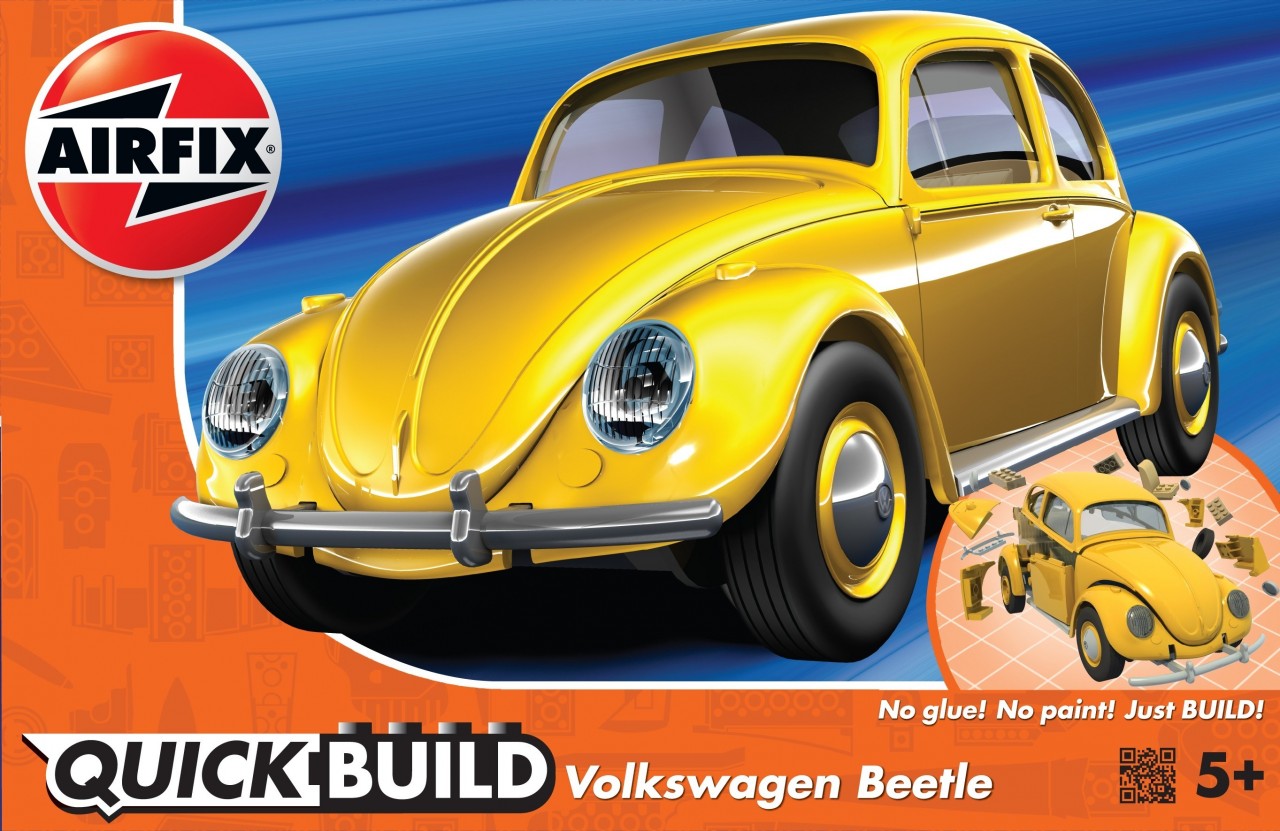 Airfix Quickbuild VW Beetle Geel