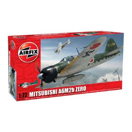 1:72 Airfix 01005B Mitsubishi A6M2B Zero Plastic kit