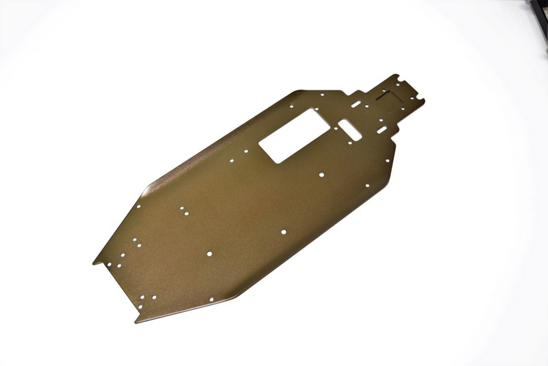 Aluminum Chassis Plate AB2.8 BL (1330159) afbeelding