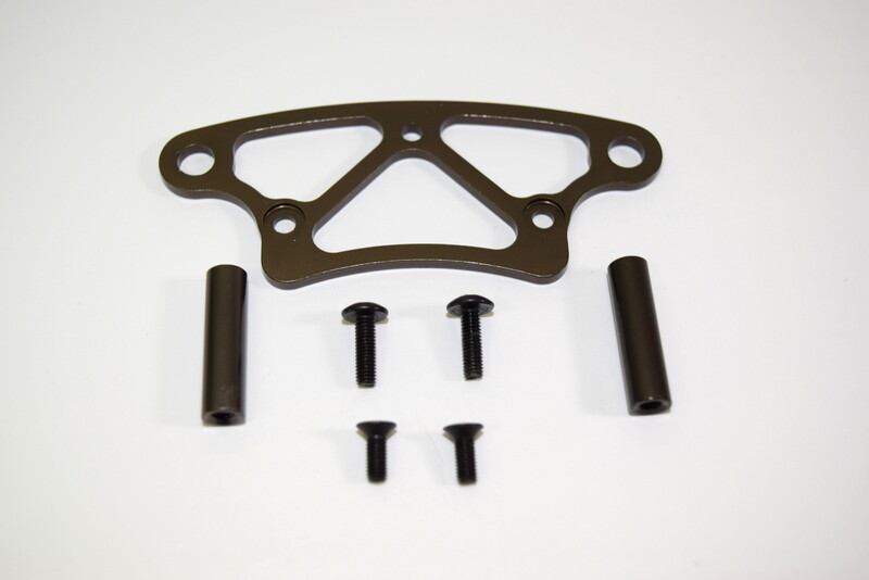 Aluminum front bumper upper plate ATC 2.4 RTR/BL (1230248) afbeelding
