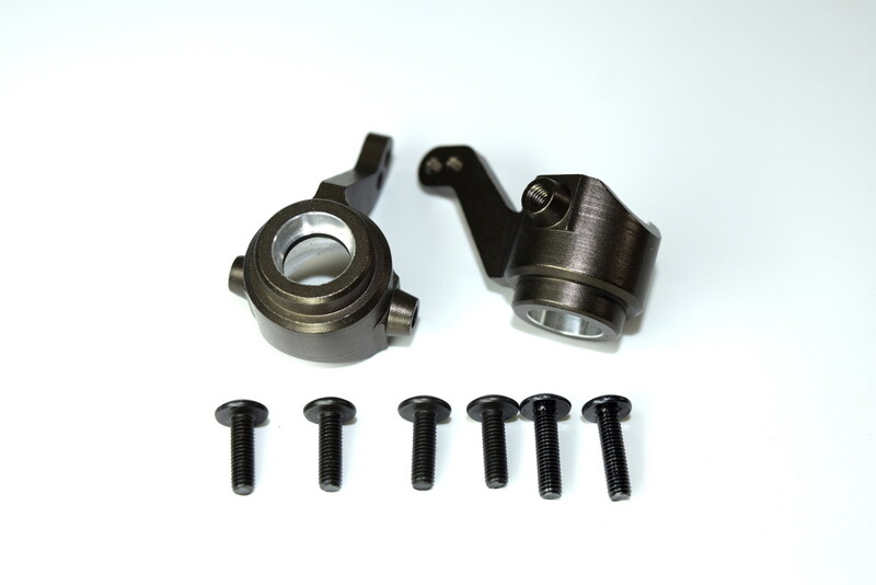 Aluminum steering hub l/r ATC 2.4 RTR/BL (1230239) afbeelding