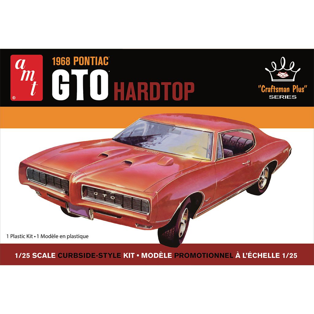 AMT 1/25 1968 Pontiac GTO Hardtop