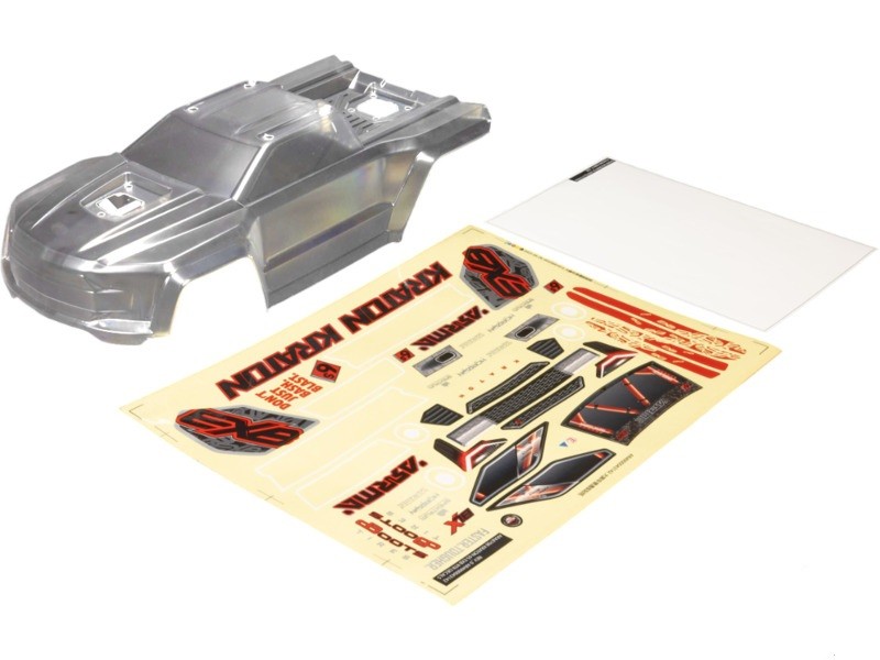 Arrma RC Arrma - 1/8 Clear Body with Decals for KRATON 6S BLX V6 (ARA-1519)