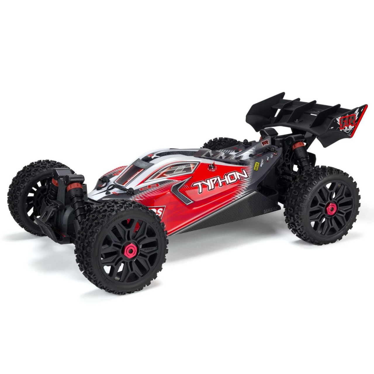 Arrma Typhon 3S BLX brushless buggy RTR (V3) - Rood