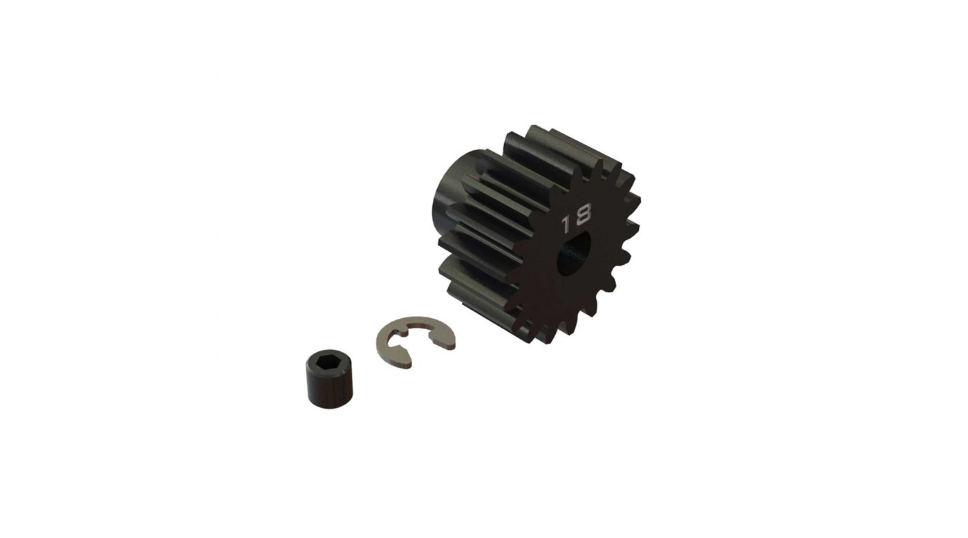 Pinion Gear, 18T HD Mod1 Safe-D5 (ARA310965)