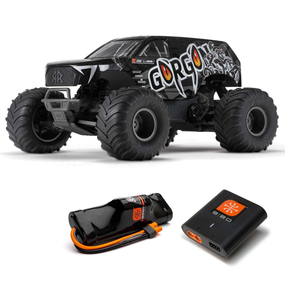 Arrma GORGON 4x2 Mega 550 Truck - Ready To Assemble Kit incl. accu en lader