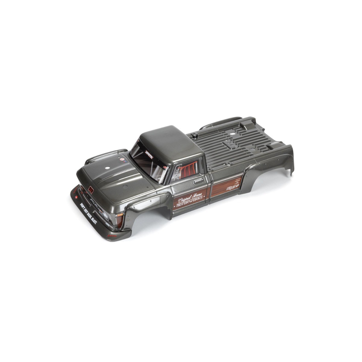 Arrma - 1/10 Painted Body, gunmetal: Outcast 4X4 BLX (ARA402360)