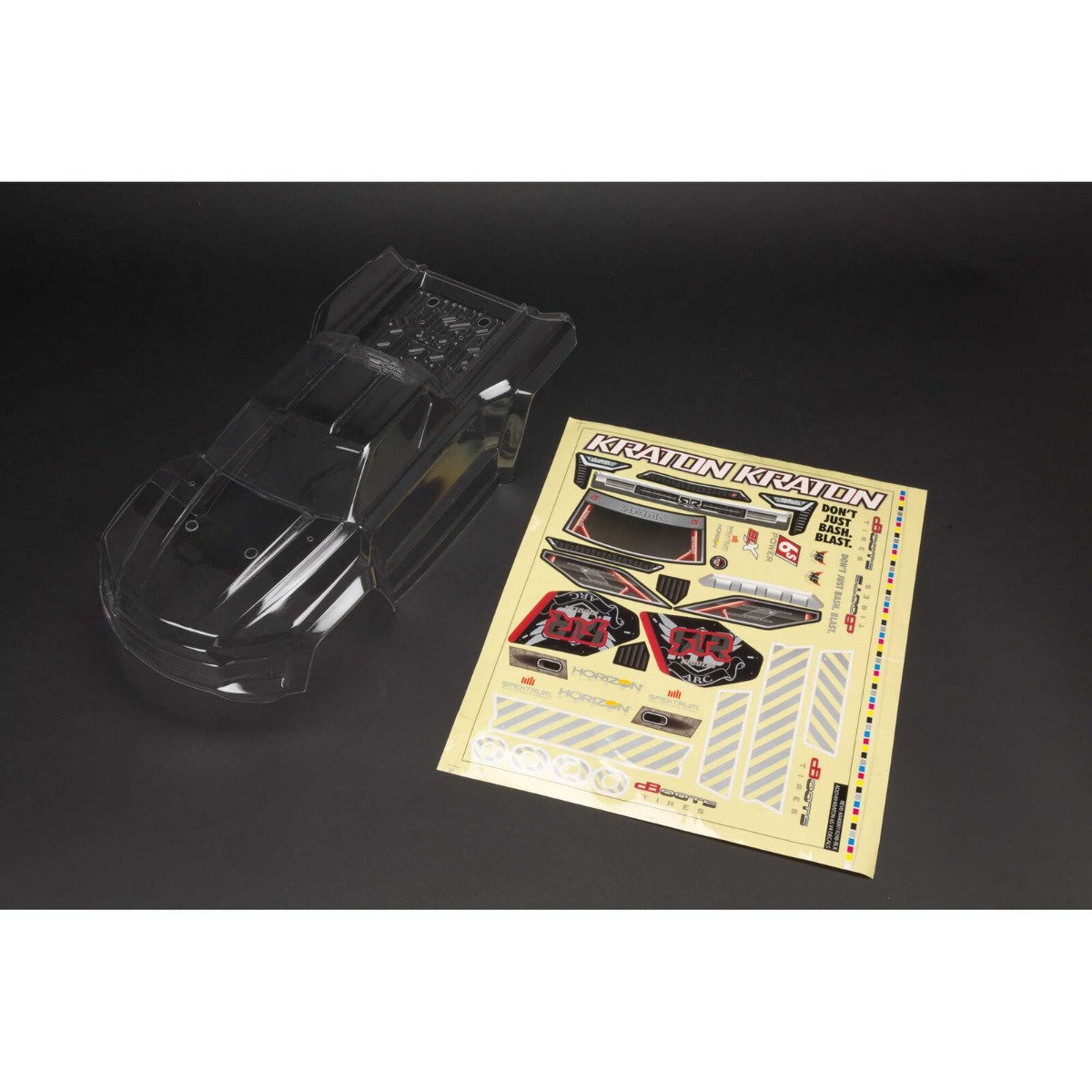 Arrma - Clear Body with Decals: Kraton 6S BLX (ARA406158) afbeelding