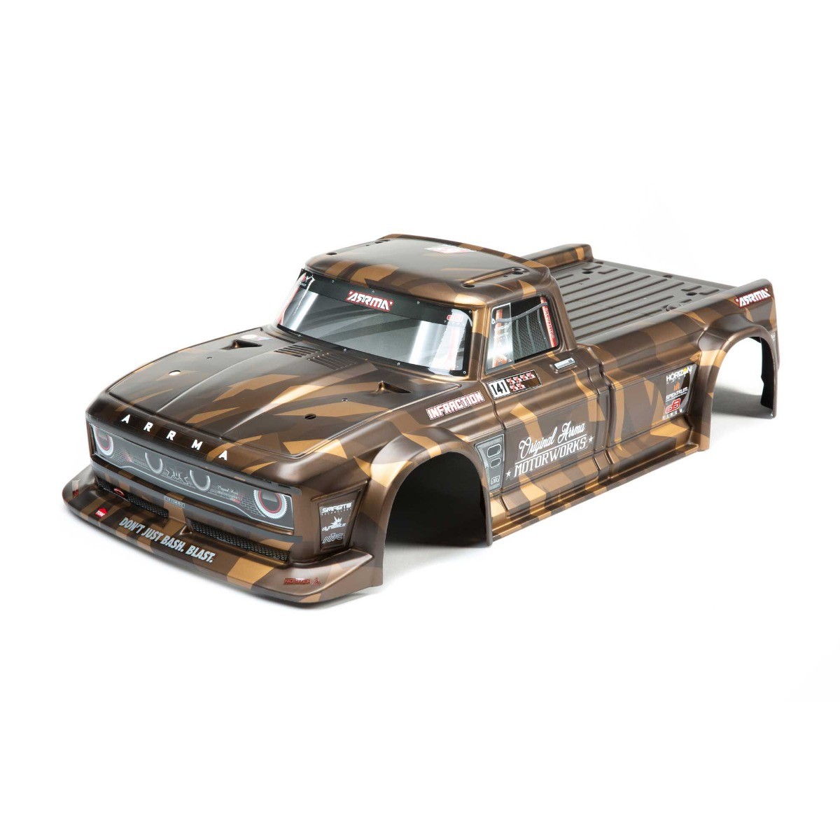 Arrma - Infraction 6S BLX Body, Matte Bronze Camo (ARA410002) afbeelding