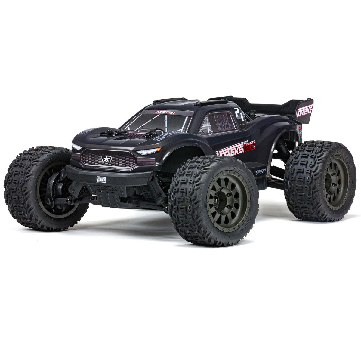 Arrma Vorteks 4x2 Boost Mega RTR - Zwart (Excl. accu & lader)