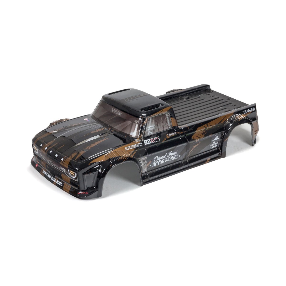 Arrma - Finished body Infraction 3S Black/Gold (ARA414007) afbeelding
