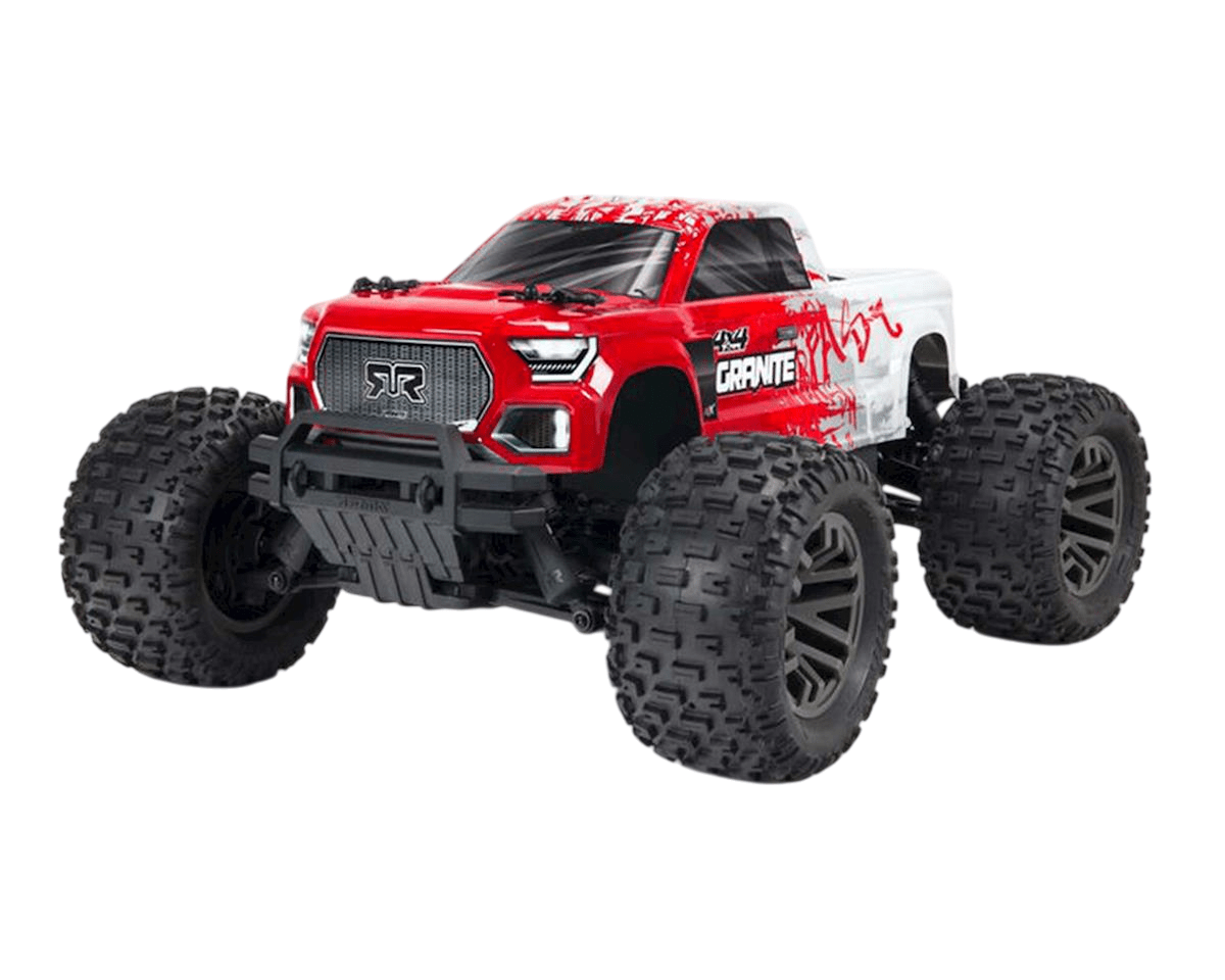 Arrma 1/10 Granite 3S 4x4 brushless truck RTR - Rood afbeelding