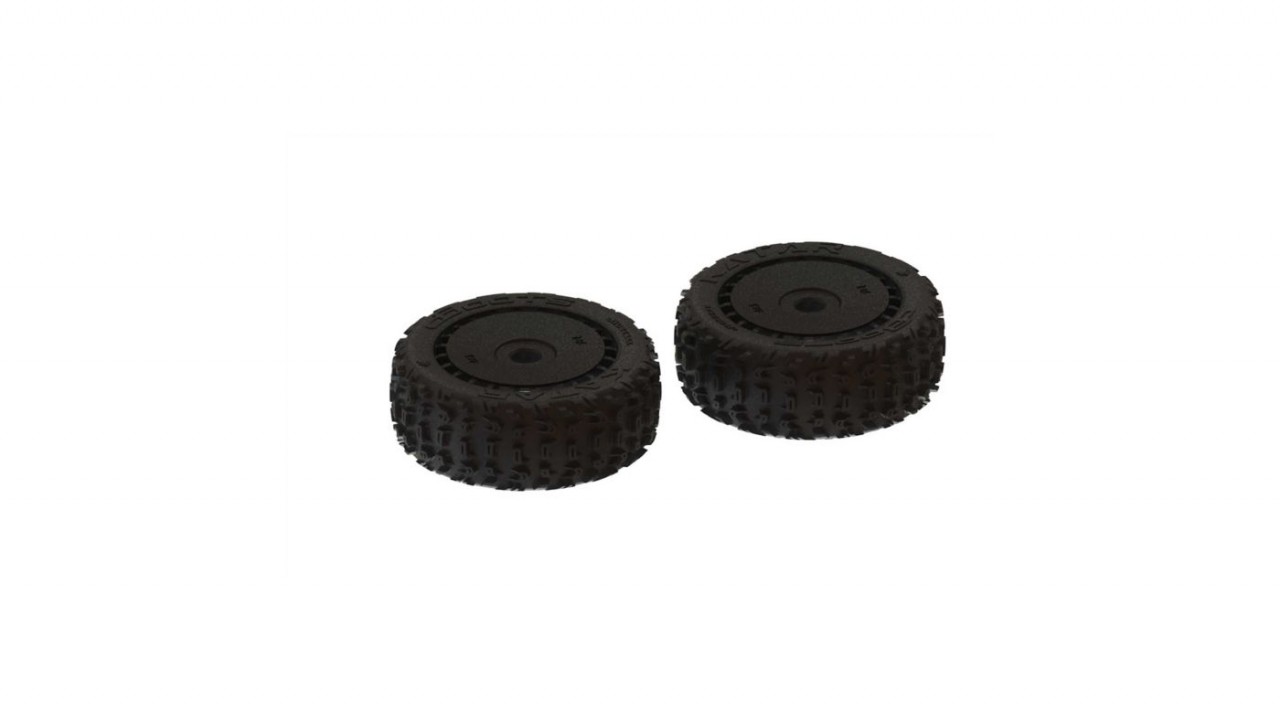 dBoots Katar B 6S Tire Set Black - Pair (ARA550058) afbeelding