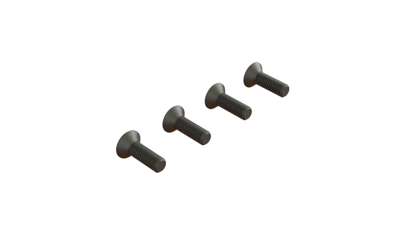 Arrma - Flat Head Hex Machine Screw, M5x16mm (4) (ARA722516)