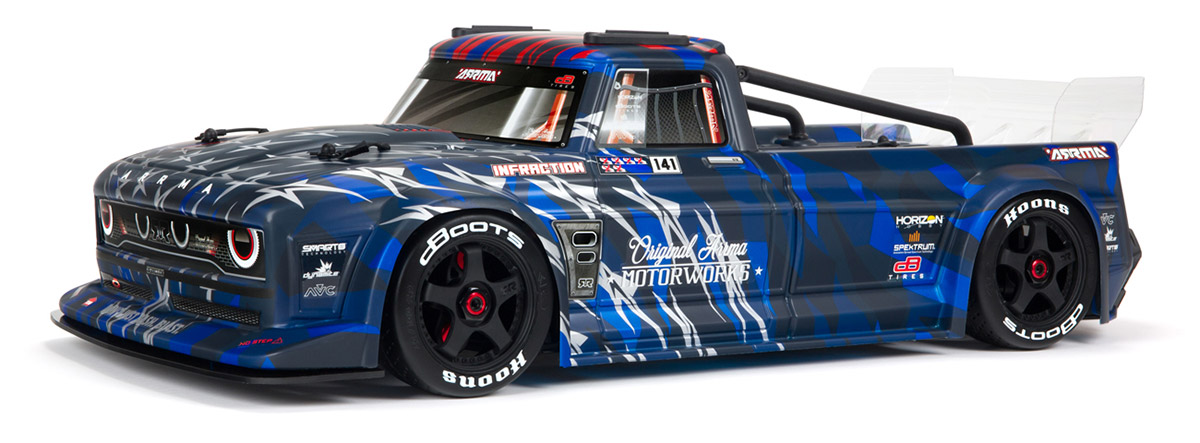 Arrma Infraction 6S BLX RTR - 2020 V2 - Blauw afbeelding