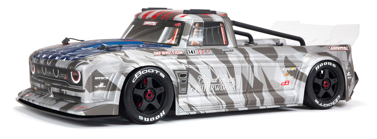 Arrma Infraction 6S BLX RTR - 2020 V2 - Zilver afbeelding
