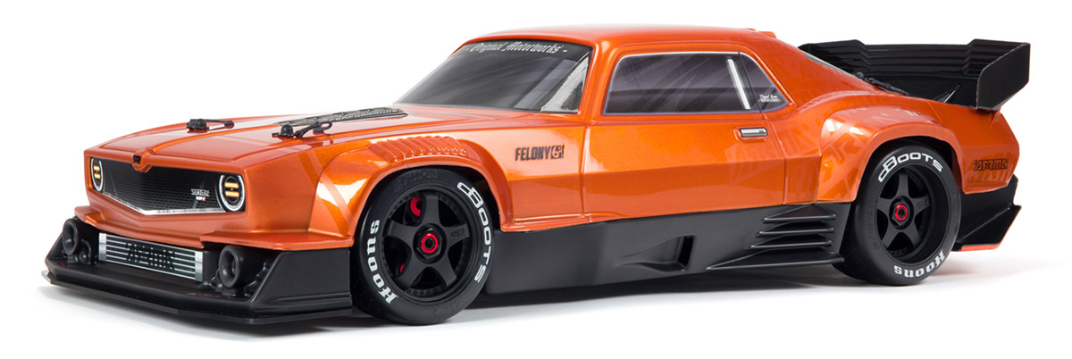 Arrma Felony 6S BLX RTR - Oranje afbeelding