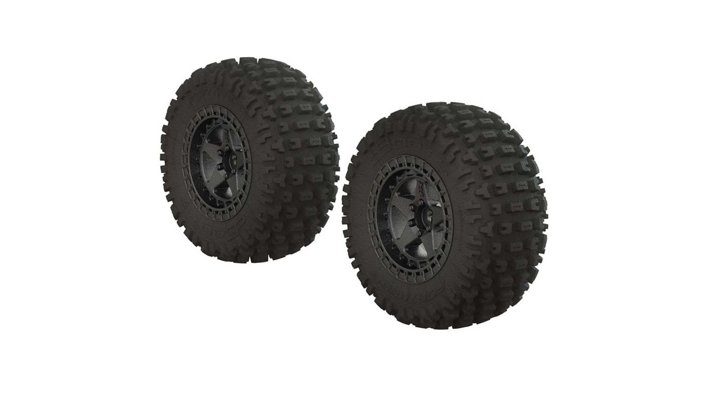 Rear Wheel Raider (Black Chrome) (2PCS) (AR510043)