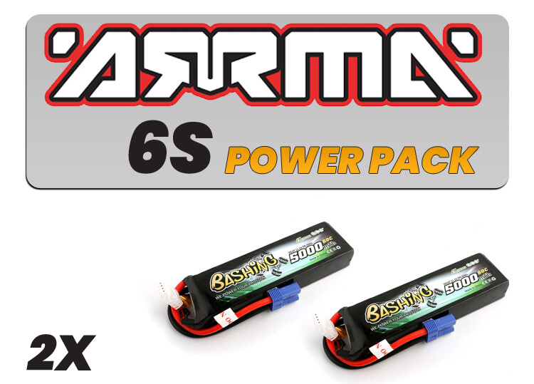 Arrma 6S Power Pack (enkel in combinatie met een 6S auto)