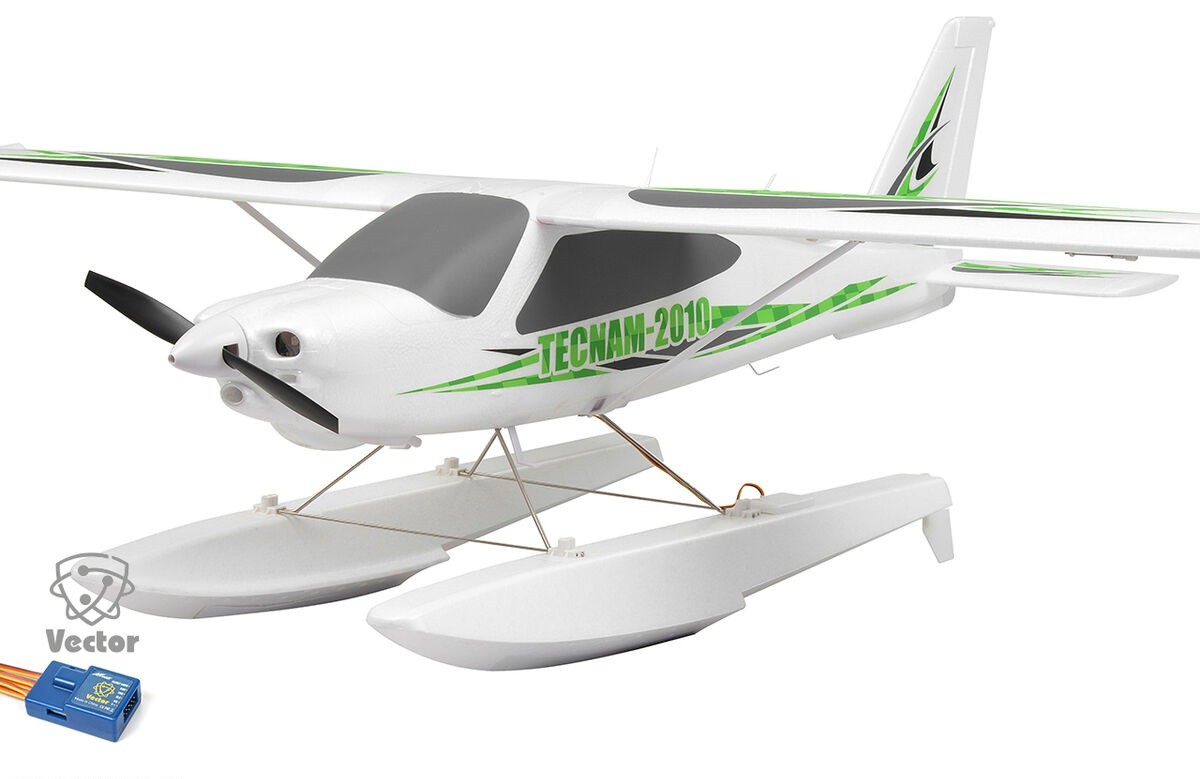 Arrows RC Tecnam-2010 1450mm - PNP met Floats en Vector