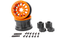 2.2 Method Beadlock Wheels - IFD Wheels - Orange (2pcs) (AX31364)