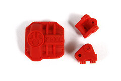 AR44 Differential Cover and Link Mounts (Red) (AX31384)